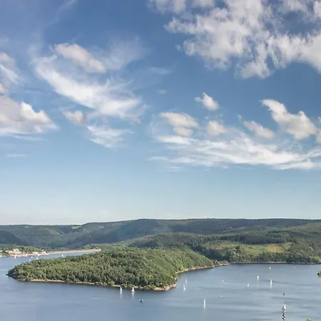 Schoene Aussicht Am Eifelsteig Monschau
