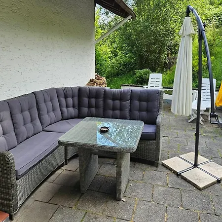 度假居 Schoene Aussicht Am Eifelsteig