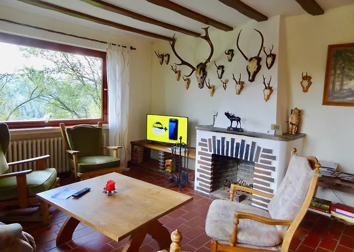 Schoene Aussicht Am Eifelsteig Monschau